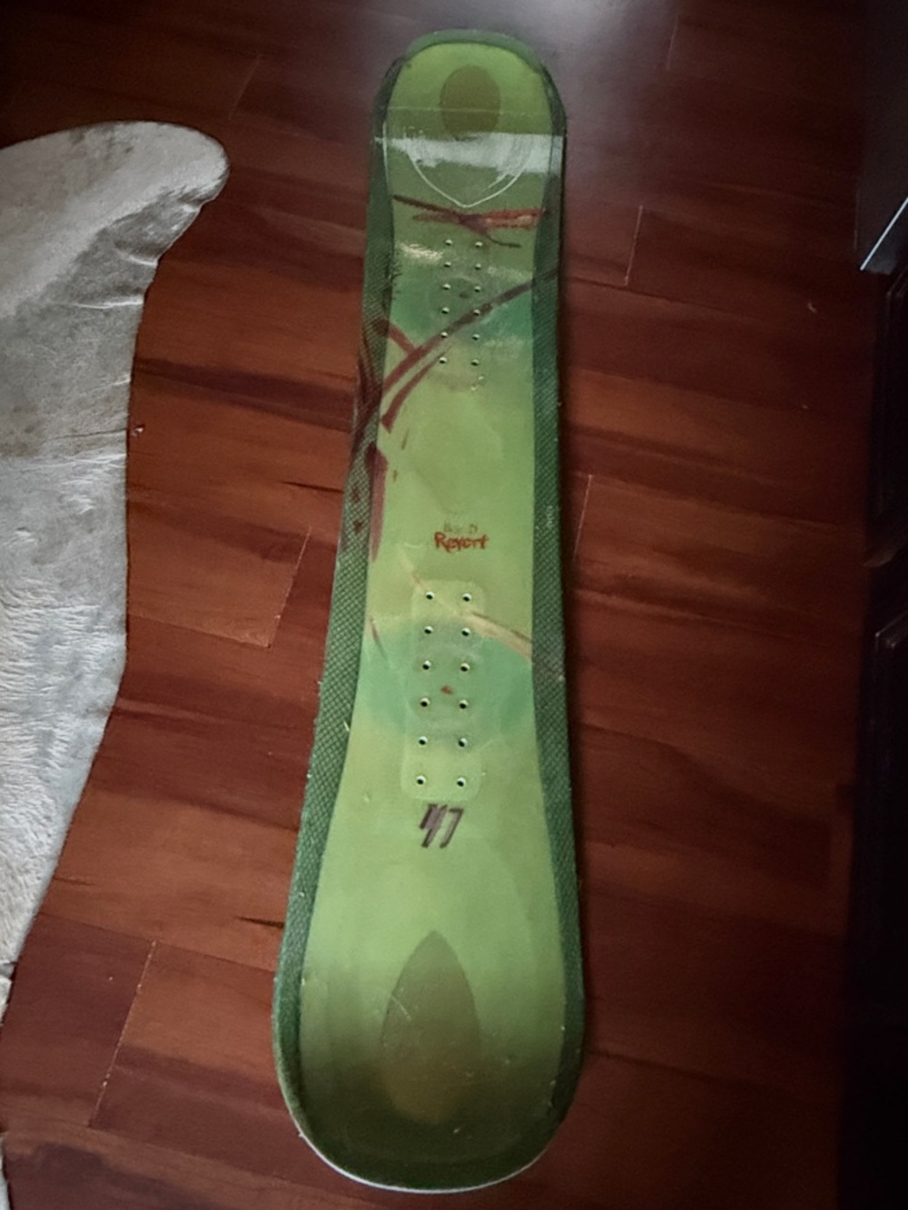 Morrow 3D Revert Green Graphic Snowboard